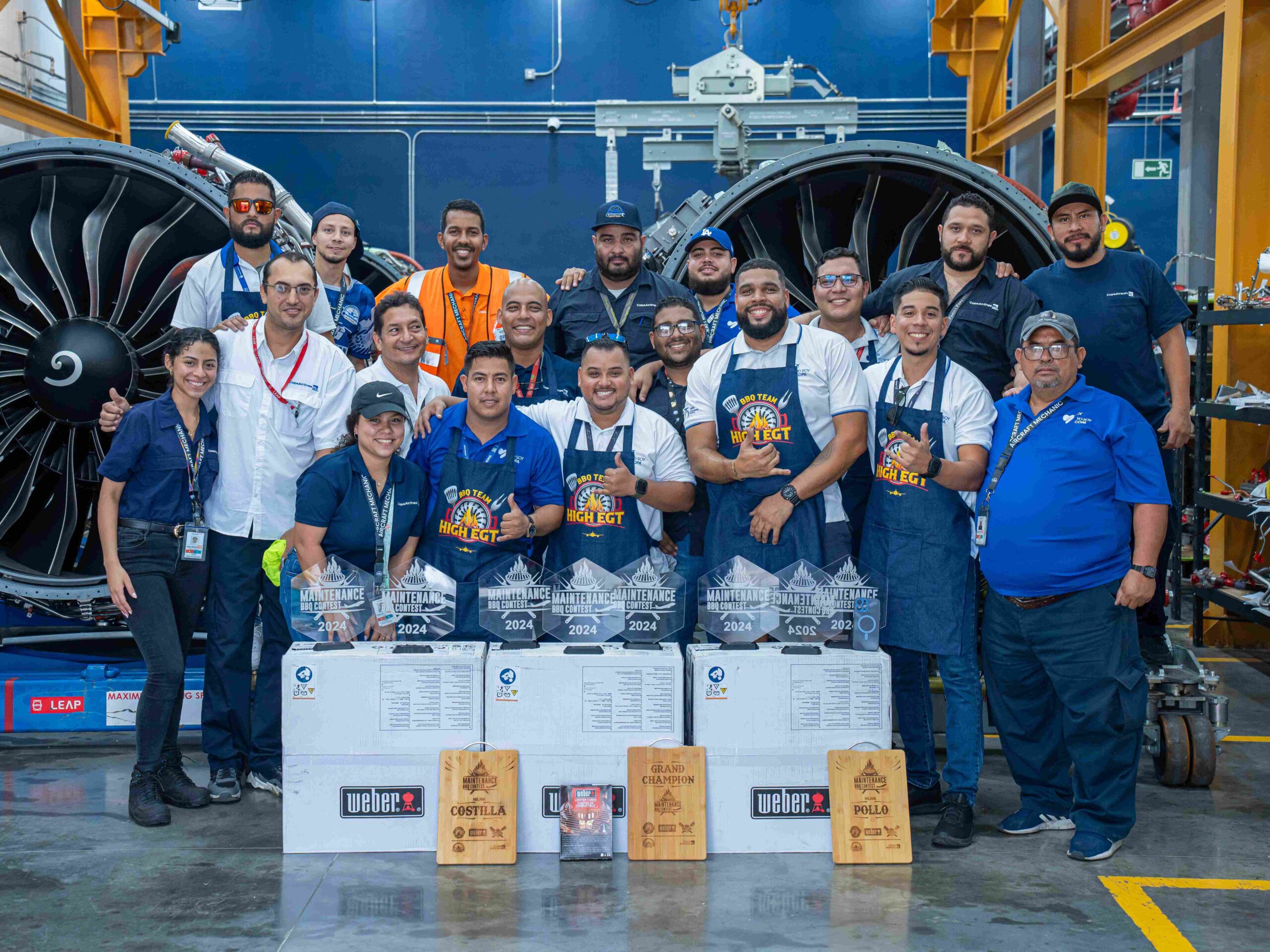 COPA AIRLINES celebrael talento de sus técnicos de mantenimiento con la competencia “maintenance master” 